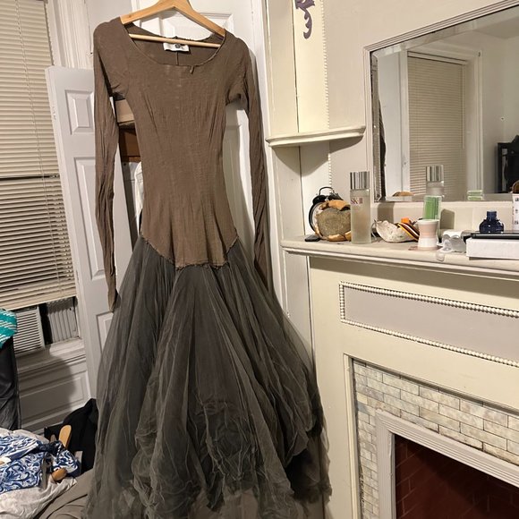 MARC LE BIHAN ballet dress 21900 3-layer tan - Picture 3 of 8